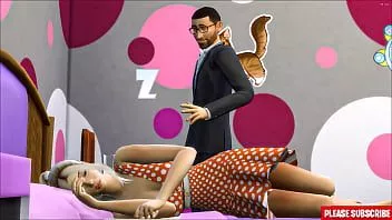 تشغيل أبي يمارس الجنس مع ابنته بعد عودته من العمل