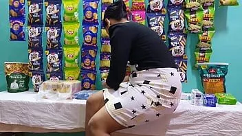 Jouer Épicerie petite amie baise avec son petit ami sexe rapide