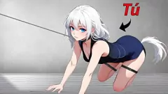 Jouer Entraînement JOI pour devenir mon animal de compagnie avec des sangles de jambe et des bouchons - Hentai Anime Furry Femdom CEI ASMR